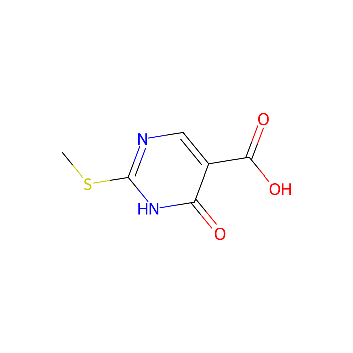 4-Hydroxy-2-(methylthio)pyrimidine-5-carboxylic acid - ≥97% CAS No(397308-78-0) by Aladdin Scientific