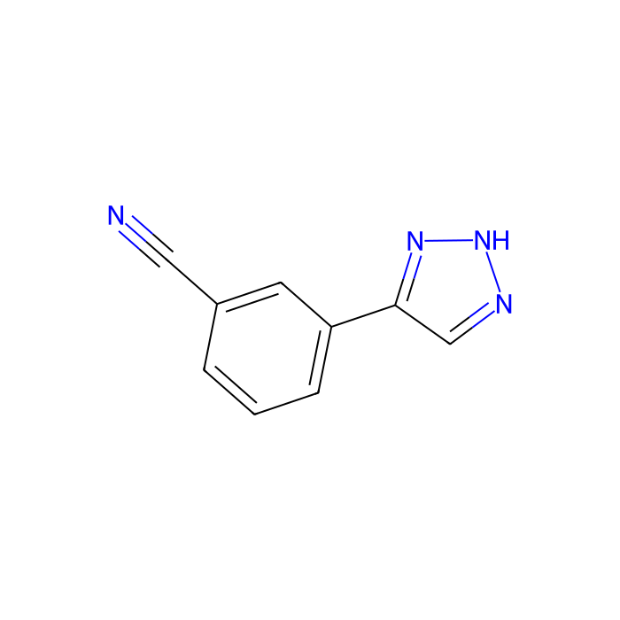 3-(2H-1,2,3-Triazol-4-yl)benzonitrile - ≥95% CAS No(550364-01-7) by Aladdin Scientific