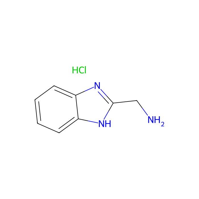 (1H-Benzo[d]imidazol-2-yl)methanamine hydrochloride - ≥97% CAS No(7757-21-3) by Aladdin Scientific