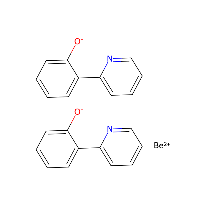 Bis(2-(2-hydroxyphenyl)-pyridine)beryllium - sublimed grade, ≥99% CAS No(220694-90-6) by Aladdin Scientific