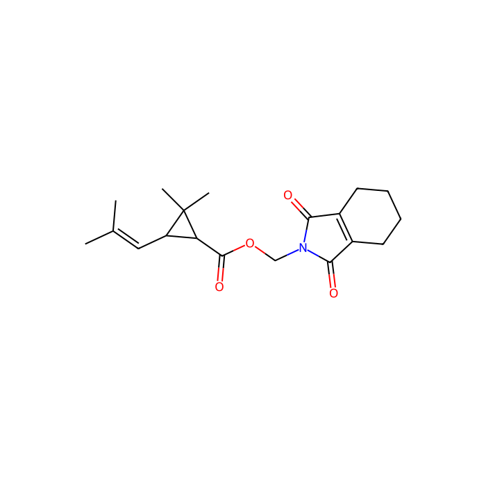(1,3,4,5,6,7-Hexahydro-1,3-dioxo-2H-isoindol-2-yl)methyl (1R-trans)-2,2-dimethyl-3-(2-methylprop-1-enyl)cyclopropanecarboxylate - analytical standard CAS No(1166-46-7) by Aladdin Scientific