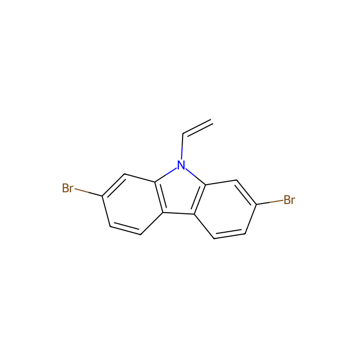 2,​7-​dibromo-​9-​ethenyl-9H-​carbazole - ≥97% CAS No(1438252-33-5) by Aladdin Scientific
