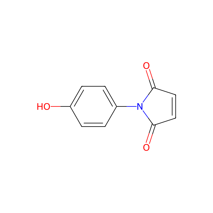 1-(4-Hydroxyphenyl)-1H-pyrrole-2,5-dione - ≥98% CAS No(7300-91-6) by Aladdin Scientific