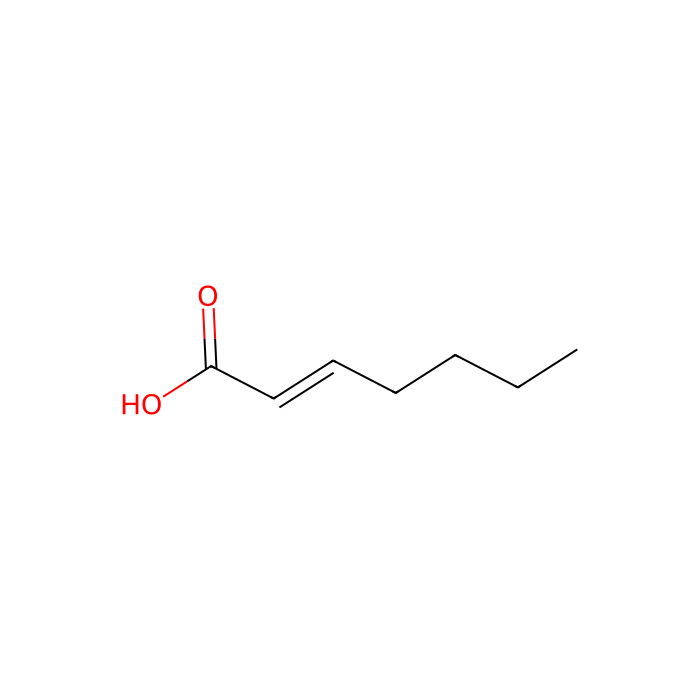 2-Heptenoic Acid (contains 3-Heptenoic Acid) - ≥90%(GC) CAS No(18999-28-5) by Aladdin Scientific