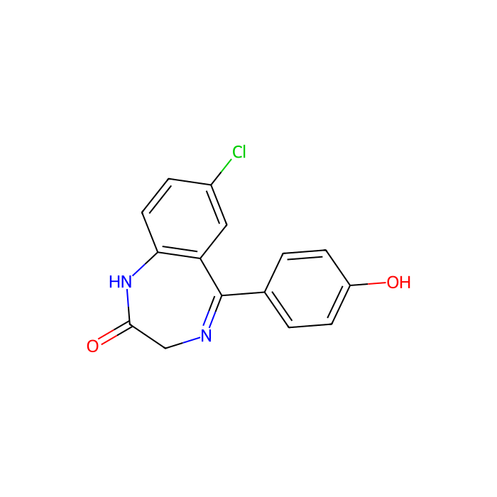 7-Chloro-1,3-Dihydro-5-(4-Hydroxyphenyl)-2H-1,4-Benzodiazepin-2-One - ≥95% CAS No(17270-12-1) by Aladdin Scientific