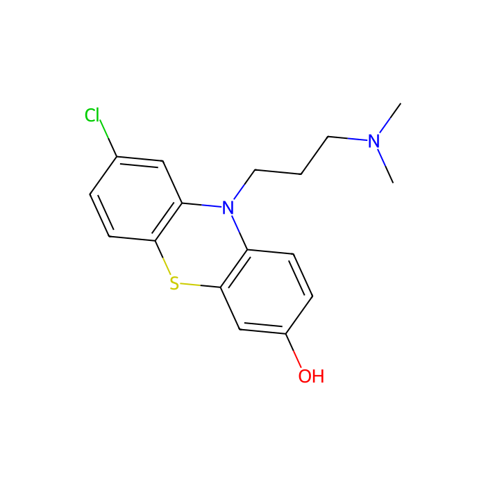 7-Hydroxy chlorpromazine-d6 hydrochloride - ≥98 atom% D,≥97% CAS No(2095-62-7(unlabeled free base)) by Aladdin Scientific