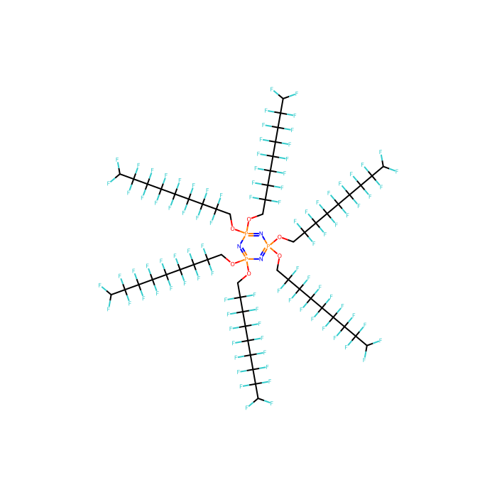 Hexakis(1H,1H,9H-perfluorononyloxy)phosphazene - ≥95% CAS No(186043-67-4) by Aladdin Scientific