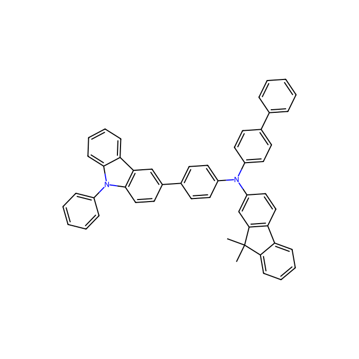 N-[[1,1'-Biphenyl]-4-yl]-9,9-dimethyl-N-[4-(9-phenyl-9H-carbazol-3-yl)phenyl]-9H-fluoren-2-amine - ≥98% CAS No(1242056-42-3) by Aladdin Scientific