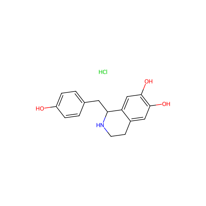 Higenamine hydrochloride - 10mM in DMSO CAS No(11041-94-4) by Aladdin Scientific