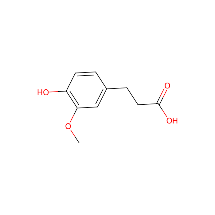 3-(4-Hydroxy-3-methoxyphenyl)propionic Acid - 10mM in DMSO CAS No(1135-23-5) by Aladdin Scientific