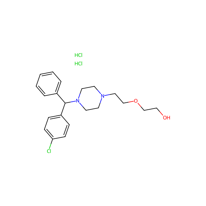 Hydroxyzine dihydrochloride - 10mM in DMSO CAS No(2192-20-3) by Aladdin Scientific