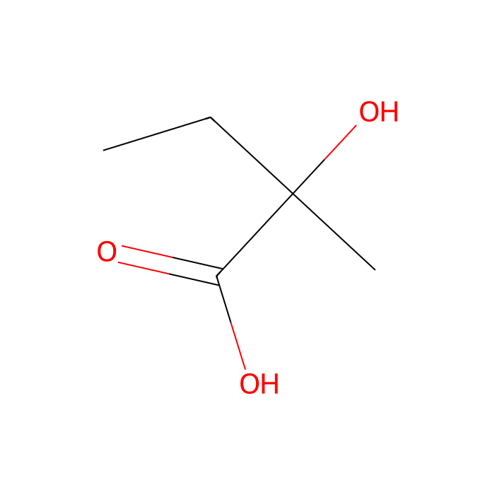 2-Hydroxy-2-Methylbutyric Acid - Moligand™,10mM in DMSO CAS No(3739-30-8) by Aladdin Scientific