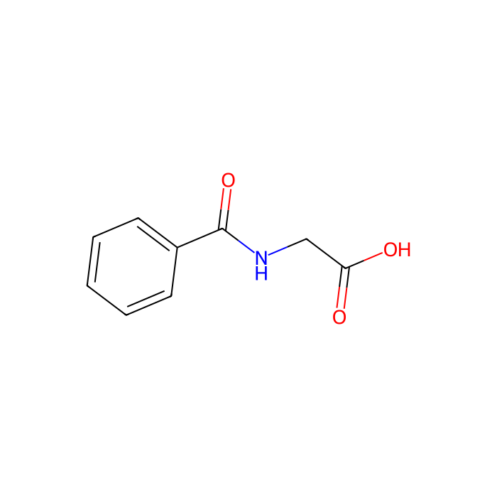 Hippuric acid - 10mM in DMSO CAS No(495-69-2) by Aladdin Scientific