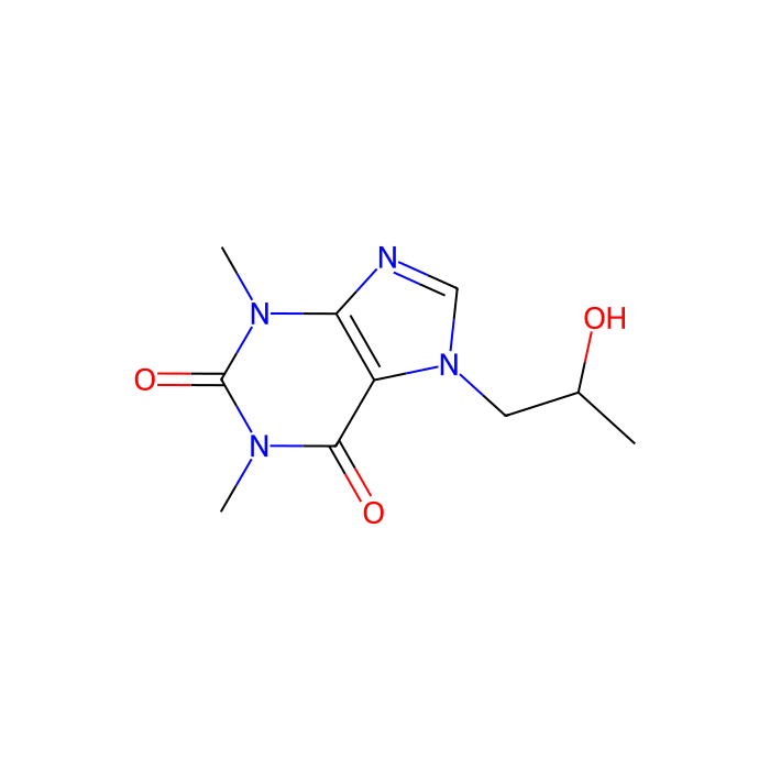 7-(2-Hydroxypropyl)theophylline - 10mM in DMSO CAS No(603-00-9) by Aladdin Scientific