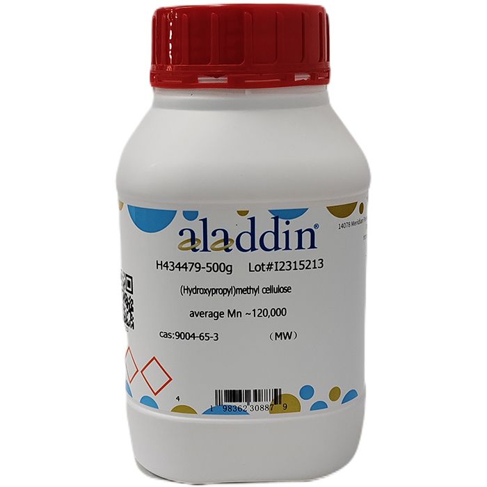 Hydroxypropylmethylcellulose(HPMC） - average Mn ~120,000 CAS No(9004-65-3) by Aladdin Scientific