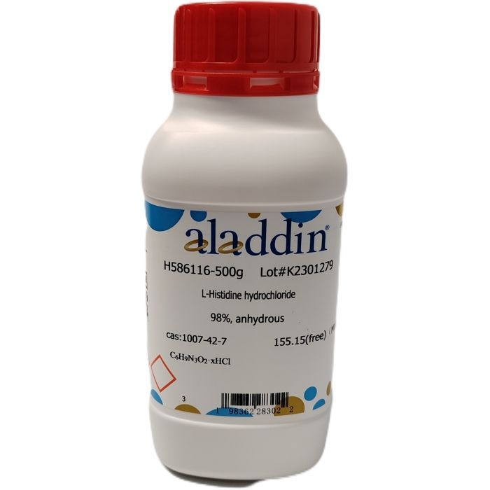 L-Histidine hydrochloride - anhydrous, ≥98% CAS No(1007-42-7) by Aladdin Scientific