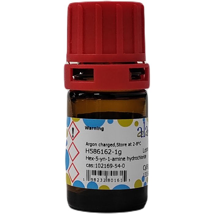 Hex-5-yn-1-amine hydrochloride - ≥95% CAS No(102169-54-0) by Aladdin Scientific