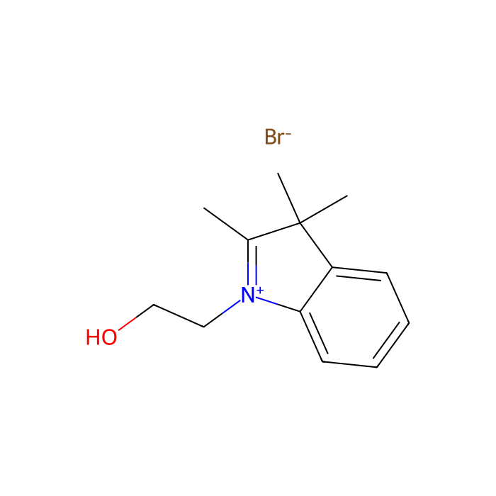 1-(2-Hydroxyethyl)-2,3,3-trimethyl-3H-indol-1-ium bromide - ≥97% CAS No(29636-94-0) by Aladdin Scientific