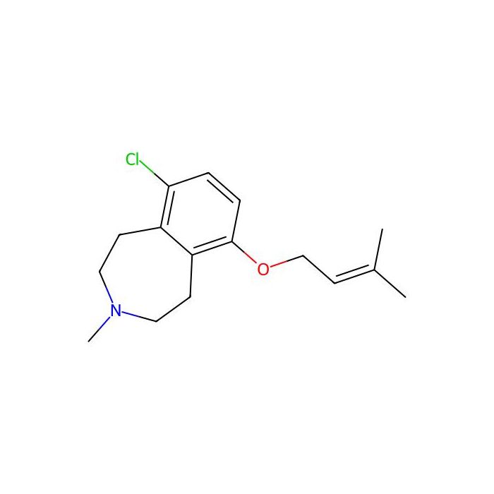 1H-3-Benzazepine, 6-chloro-2,3,4,5-tetrahydro-3-methyl-9-((3-methyl-2-butenyl)oxy)- -  CAS No(110857-22-2) by Aladdin Scientific