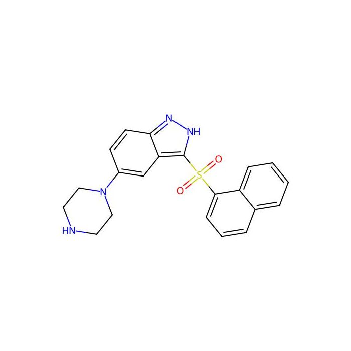 1H-Indazole, 3-(1-naphthalenylsulfonyl)-5-(1-piperazinyl)- -  CAS No(744218-85-7) by Aladdin Scientific