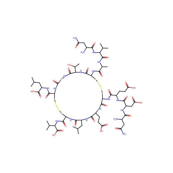 H-Asn-Val-Ala-Cys(1)-Thr-Gly-Cys(2)-D-Leu-OH.H-D-Asn-Asp-Glu-Cys(1)-Glu-Leu-Cys(2)-Val-OH -  CAS No(118753634) by Aladdin Scientific