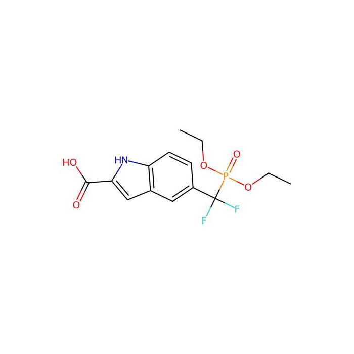 5-[diethoxyphosphoryl(difluoro)methyl]-1H-indole-2-carboxylic acid - ≥97% CAS No(1233086-50-4) by Aladdin Scientific