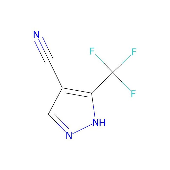 3-(Trifluoromethyl)-1H-pyrazole-4-carbonitrile - ≥95% CAS No(318951-60-9) by Aladdin Scientific