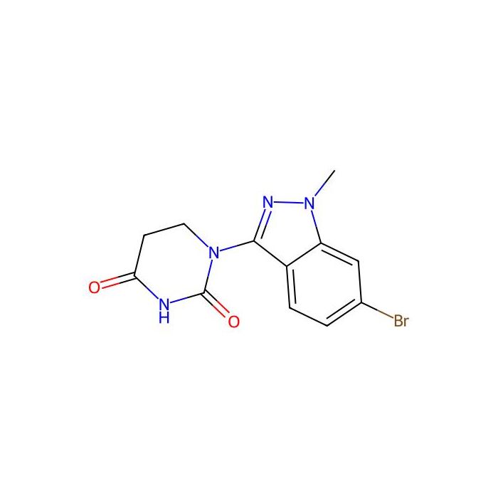 1-(6-bromo-1-methyl-indazol-3-yl)hexahydropyrimidine-2,4-dione - ≥97% CAS No(2446913-88-6) by Aladdin Scientific