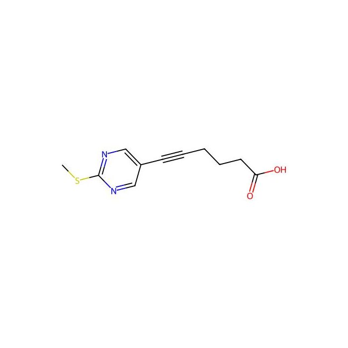 6-(2-methylsulfanylpyrimidin-5-yl)hex-5-ynoic acid - ≥97% CAS No(2356229-56-4) by Aladdin Scientific