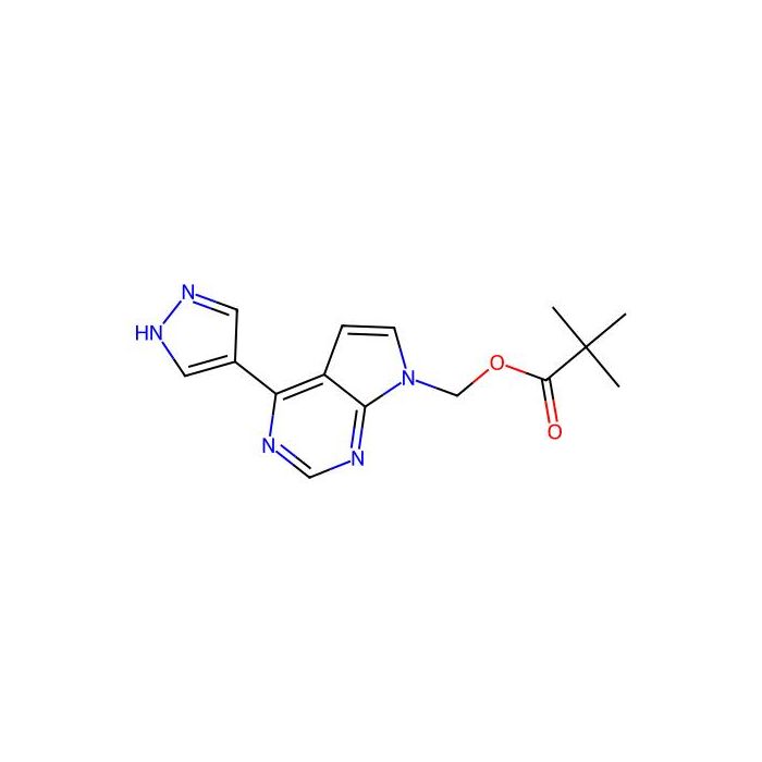 (4-(1H-Pyrazol-4-yl)-7H-pyrrolo[2，3-d]pyrimidin-7-yl)methyl pivalate - ≥97% CAS No(1146629-77-7) by Aladdin Scientific