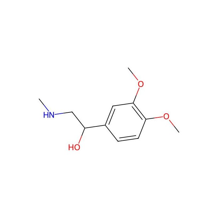 2-(3，4-Dimethoxyphenyl)-2-hydroxy-N-methylethylamine - ≥96% CAS No(5653-66-7) by Aladdin Scientific