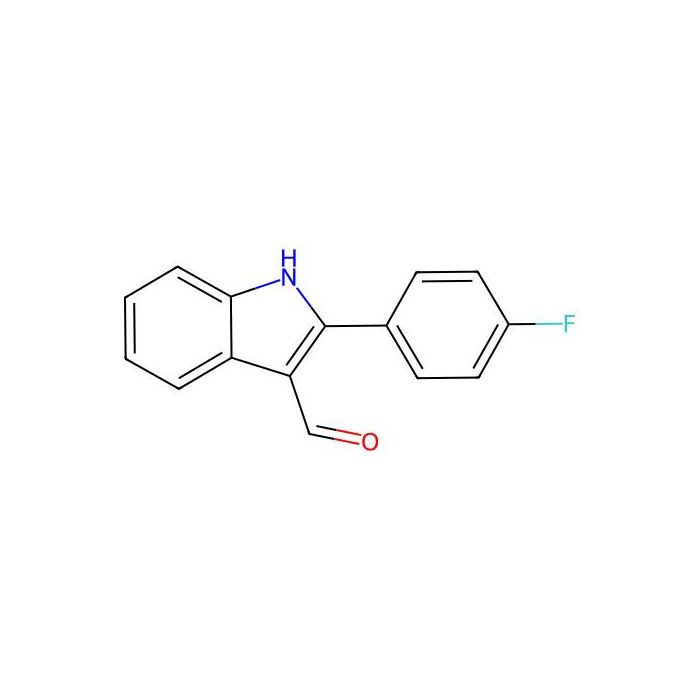2-(4-Fluorophenyl)-1H-indole-3-carbaldehyde - ≥95% CAS No(70093-12-8) by Aladdin Scientific