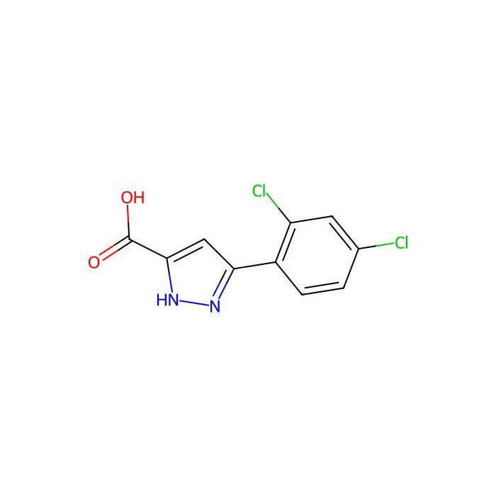 5-(2,4-Dichlorophenyl)-1H-pyrazole-3-carboxylic acid - ≥95% CAS No(78874-27-8) by Aladdin Scientific