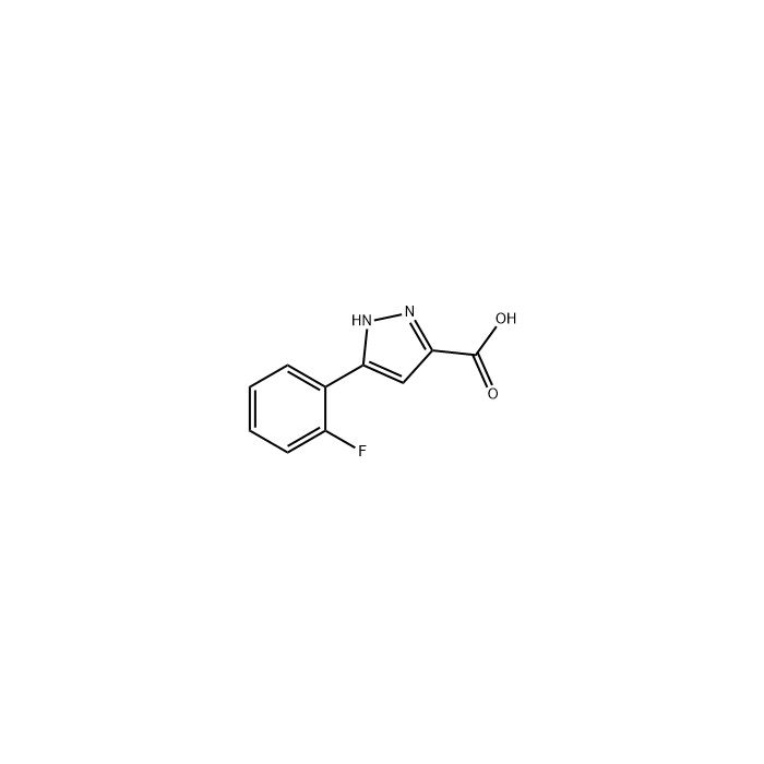 3-(2-Fluorophenyl)-1H-pyrazole-5-carboxylic acid - ≥98% CAS No(859155-87-6) by Aladdin Scientific