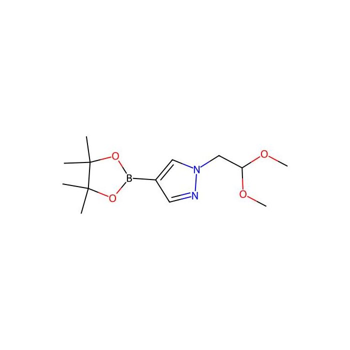 1-(2，2-Dimethoxyethyl)-4-(4，4，5，5-tetramethyl-1，3，2-dioxaborolan-2-yl)-1H-pyrazole - ≥98% CAS No(864754-40-5) by Aladdin Scientific