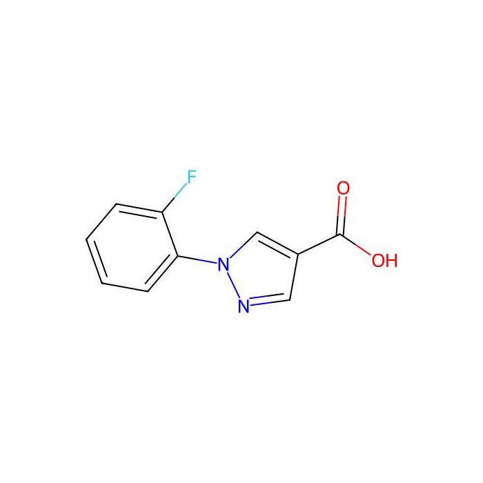1-(2-Fluorophenyl)-1H-pyrazole-4-carboxylic acid - ≥95% CAS No(1134310-63-6) by Aladdin Scientific