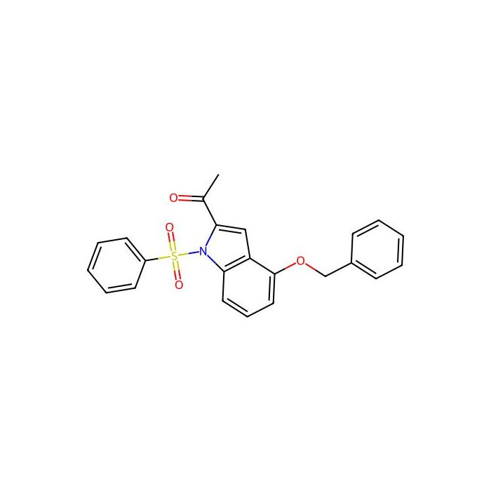 1-(4-(Benzyloxy)-1-(phenylsulfonyl)-1H-indol-2-yl)ethanone - ≥95% CAS No(889675-05-2) by Aladdin Scientific