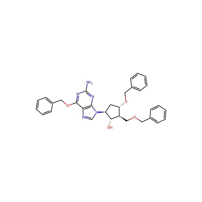 (1S，2S，3S，5S)-5-(2-Amino-6-(benzyloxy)-9H-purin-9-yl)-3-(benzyloxy)-2-(benzyloxymethyl)cyclopentanol - ≥97% CAS No(142217-77-4) by Aladdin Scientific