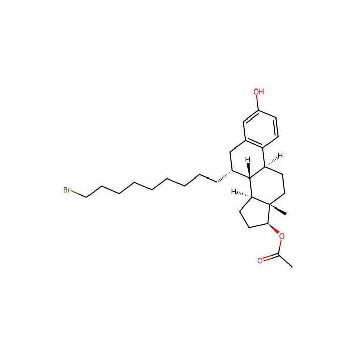 (7R，8R，9S，13S，14S，17S)-7-(9-Bromononyl)-3-hydroxy-13-methyl-7，8，9，11，12，13，14，15，16，17-decahydro-6H-cyclopenta[a]phenanthren-17-yl acetate - ≥95% CAS No(875573-66-3) by Aladdin Scientific
