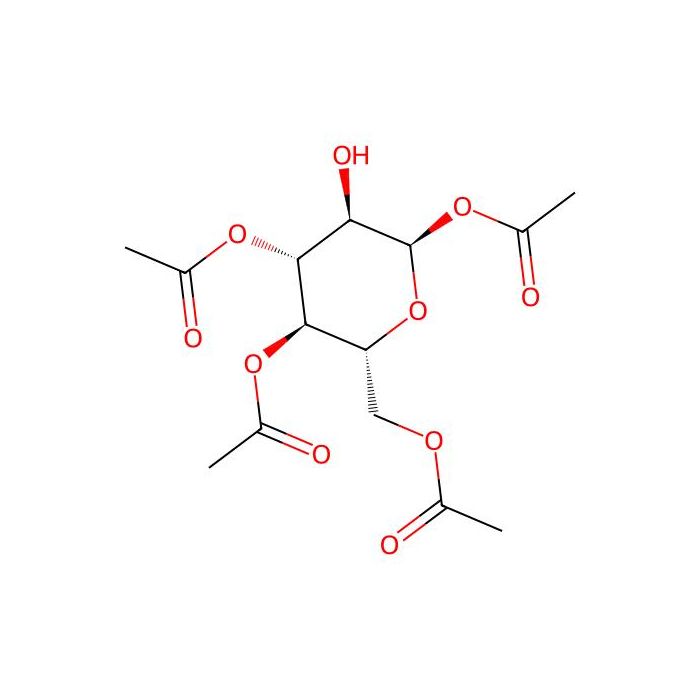 (2R,3R,4R,5R,6R)-6-(Acetoxymethyl)-3-hydroxytetrahydro-2H-pyran-2,4,5-triyl triacetate - ≥95% CAS No(4692-12-0) by Aladdin Scientific