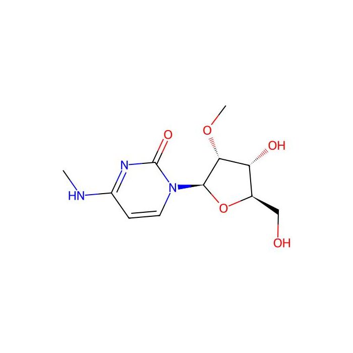 1-((2R，3R，4R，5R)-4-Hydroxy-5-(hydroxymethyl)-3-methoxytetrahydrofuran-2-yl)-4-(methylamino)pyrimidin-2(1H)-one - ≥97% CAS No(13048-95-8) by Aladdin Scientific