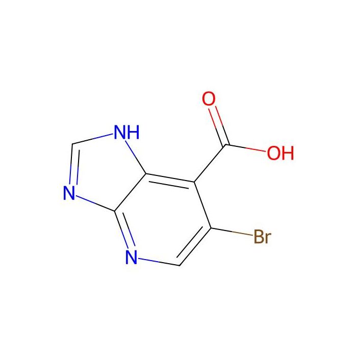 3H-Imidazo[4，5-b]pyridine-7-carboxylic acid， 6-bromo-OTHER CA INDEX NAMES:1H-Imidazo[4，5-b]pyridine-7-carboxylic acid， 6-bromo- - ≥95% CAS No(117888-98-9) by Aladdin Scientific