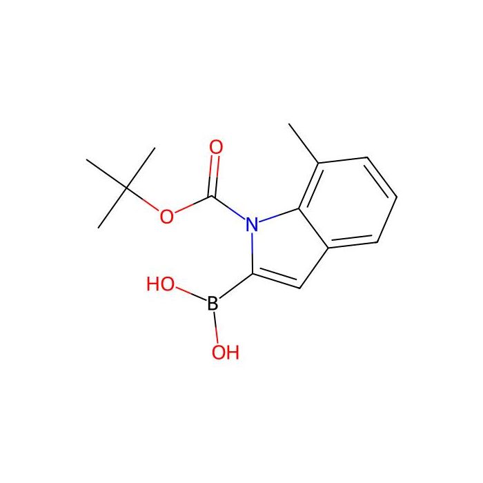 1H-Indole-1-carboxylic acid, 2-borono-7-methyl-, 1-(1,1-dimethylethyl) ester - ≥95% CAS No(1000068-66-5) by Aladdin Scientific