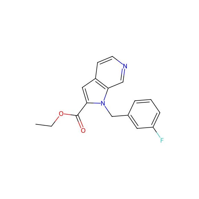 1H-Pyrrolo[2,3-C]pyridine-2-carboxylic acid, 1-[(3-fluorophenyl)methyl]-,ethyl ester -  CAS No(920978-82-1) by Aladdin Scientific