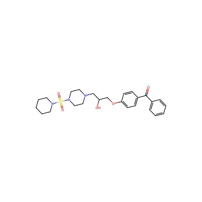 (4-{2-Hydroxy-3-[4-(1-piperidinylsulfonyl)-1-piperazinyl]propoxy}phenyl)(phenyl)methanone -  CAS No(825607-87-2) by Aladdin Scientific