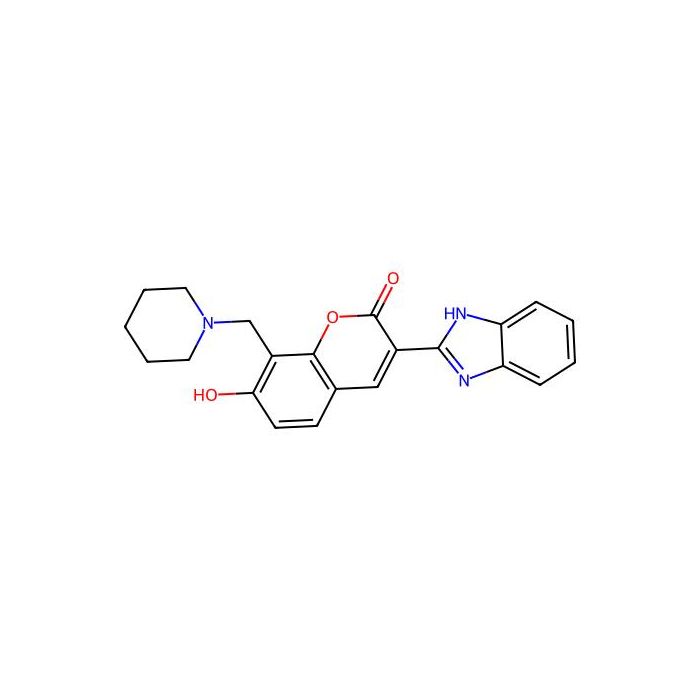 3-(1H-benzimidazol-2-yl)-7-hydroxy-8-(piperidin-1-ylmethyl)-2H-chromen-2-one -  CAS No(300556-31-4) by Aladdin Scientific