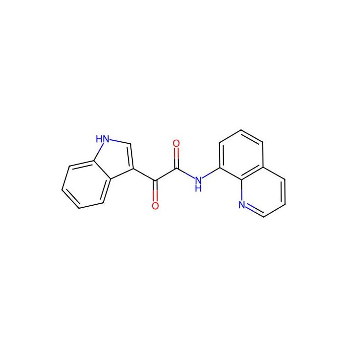 2-(1H-indol-3-yl)-2-oxo-N-(8-quinolinyl)acetamide - ≥90% CAS No(946387-03-7) by Aladdin Scientific