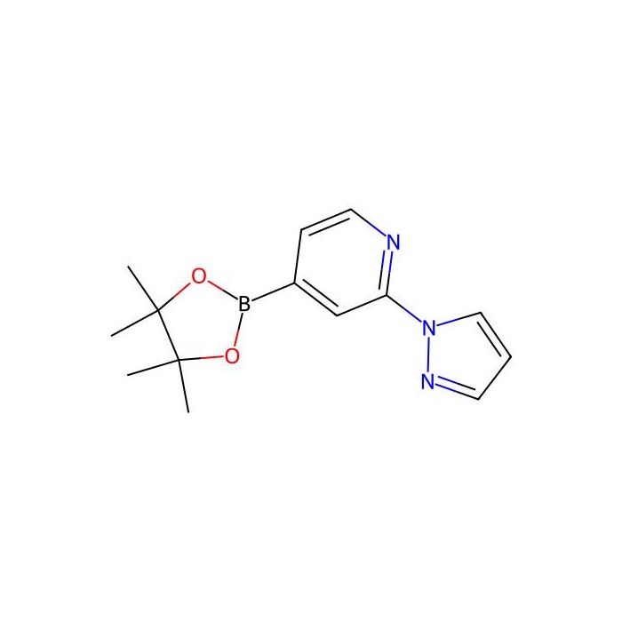 2-(1H-Pyrazol-1-YL)-4-(4,4,5,5-tetramethyl-1,3,2-dioxaborolan-2-YL)pyridine - ≥95% CAS No(1350918-90-9) by Aladdin Scientific