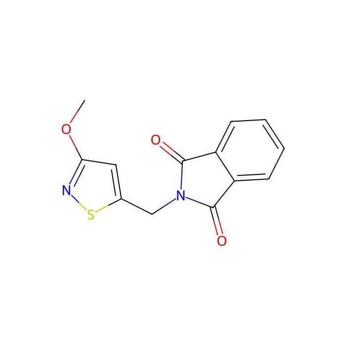 1H-Isoindole-1,3(2H)-dione, 2-[(3-methoxy-5-isothiazolyl)methyl]- - ≥95% CAS No(91989-72-9) by Aladdin Scientific