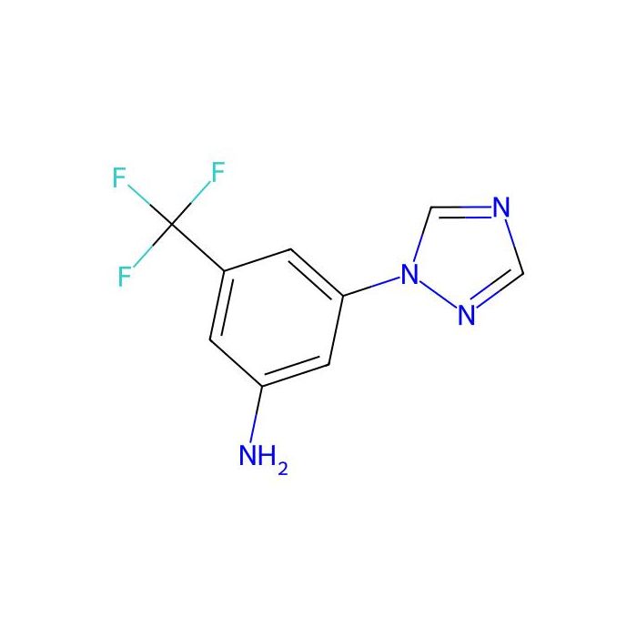 3-(1H-1,2,4-Triazol-1-YL)-5-(trifluoromethyl)aniline - ≥95% CAS No(1220630-55-6) by Aladdin Scientific